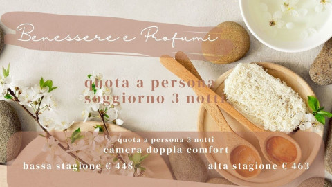 2025 hotel 2 mari benessere e profumi 3 notti IN8