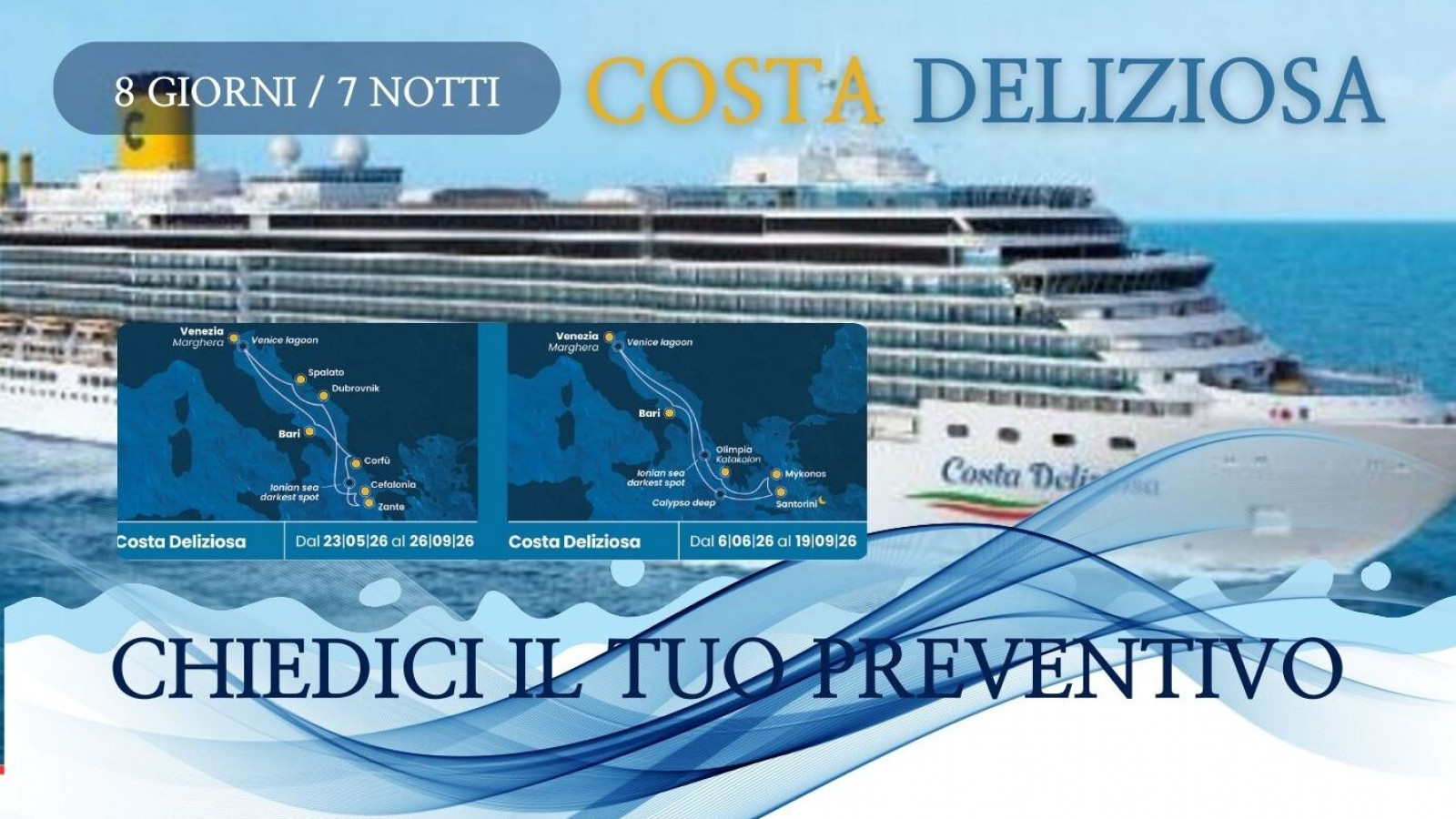 2026 costa deliziosa mediterraneo IN8