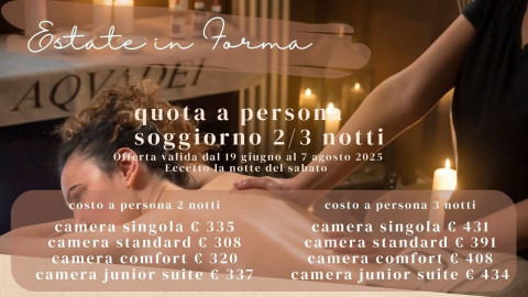 2025 hotel 2 mari estate in forma 2 3 notti IN8