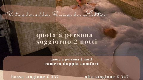 2025 hotel 2 mari rituale alla panna di latte 2 notti IN8